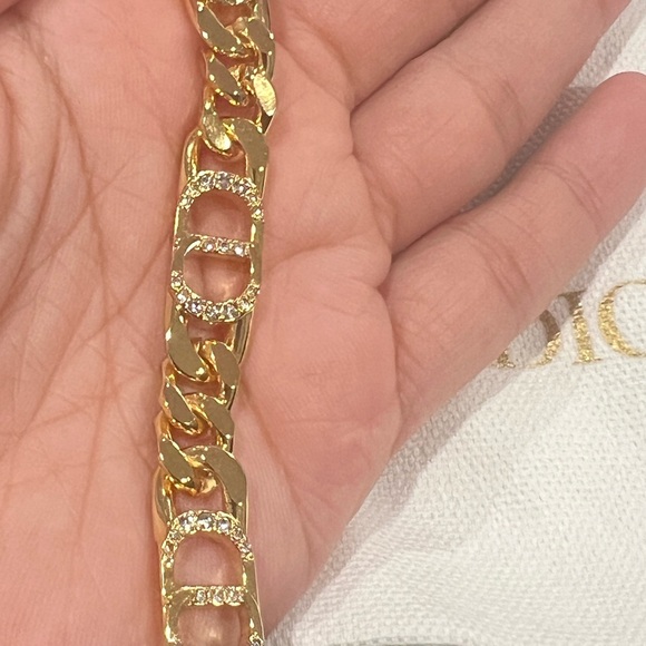 DIOR.. CD logo chain bracelet - Picture 5 of 9
